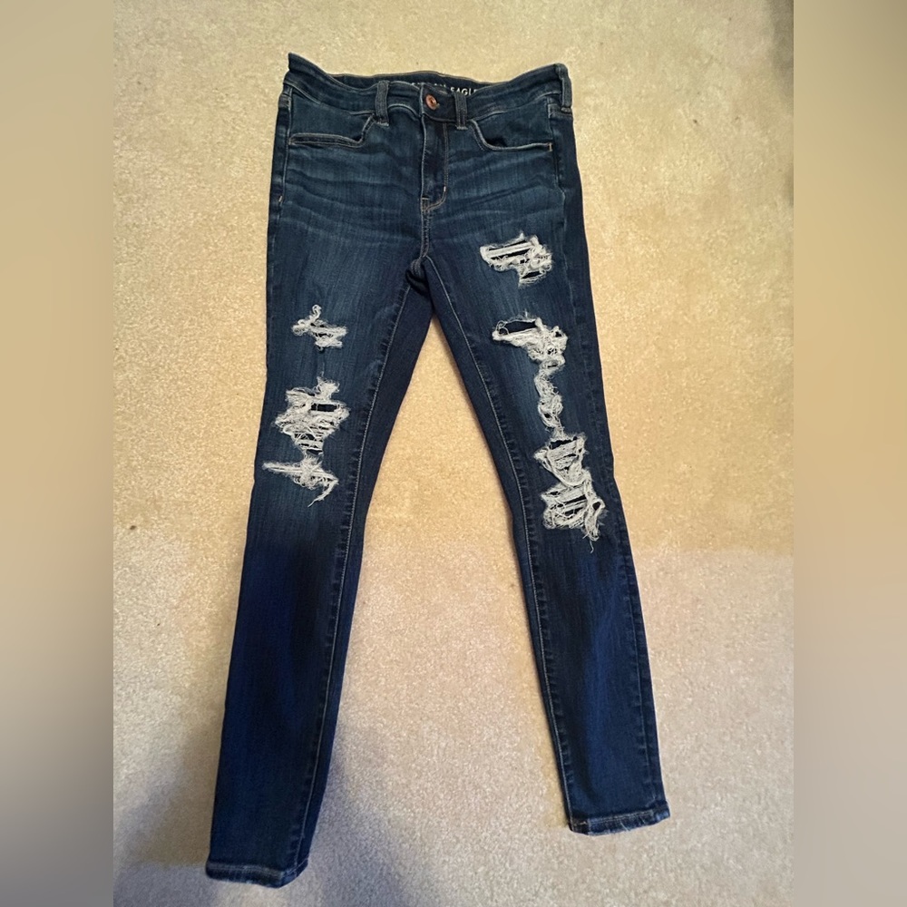 American Eagle Skinny Dark Wash Jeans